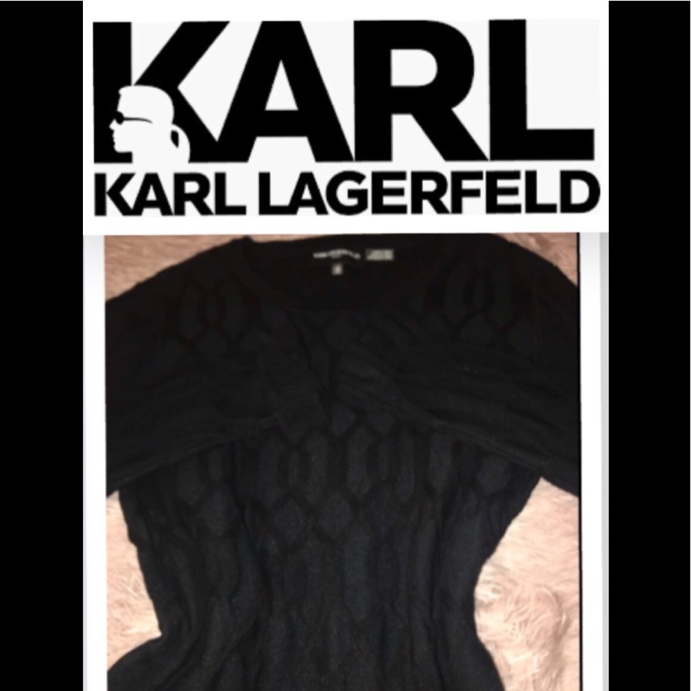 Karl Lagerfeld Ladies Dressy Sweater. S- M